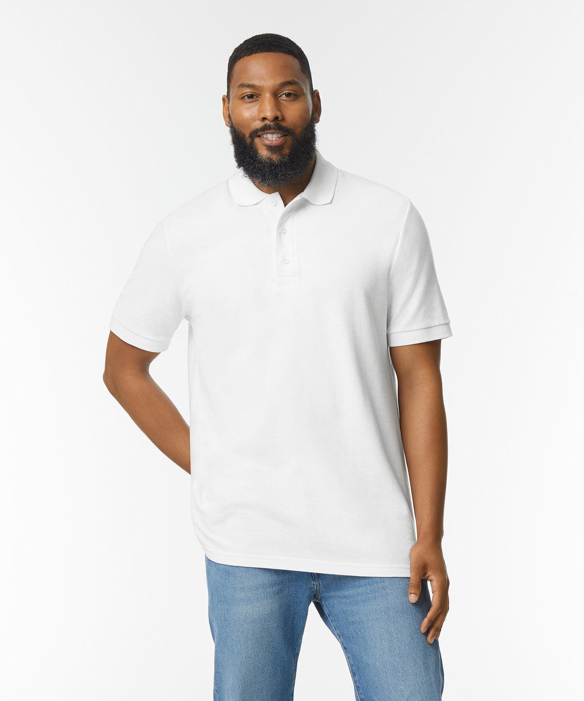 Hammer® piqu sport shirt | black