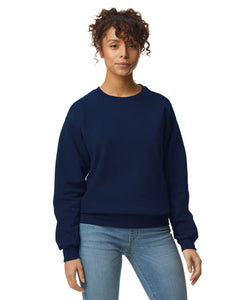 DryBlend® adult crew neck sweatshirt | black