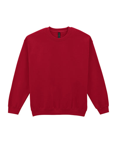 Heavy Blend adult crew neck sweatshirt | cherry red