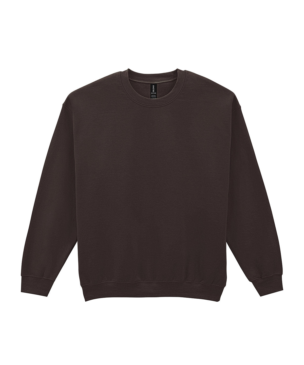 Heavy Blend adult crew neck sweatshirt | dark chocolate