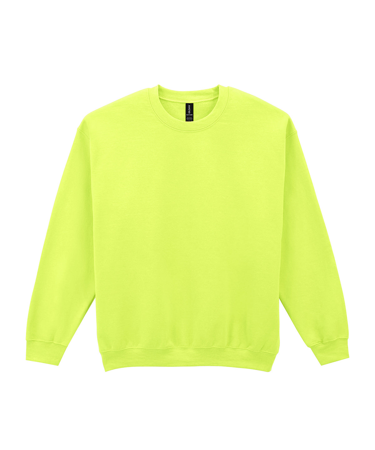 Heavy Blend adult crew neck sweatshirt | safety green