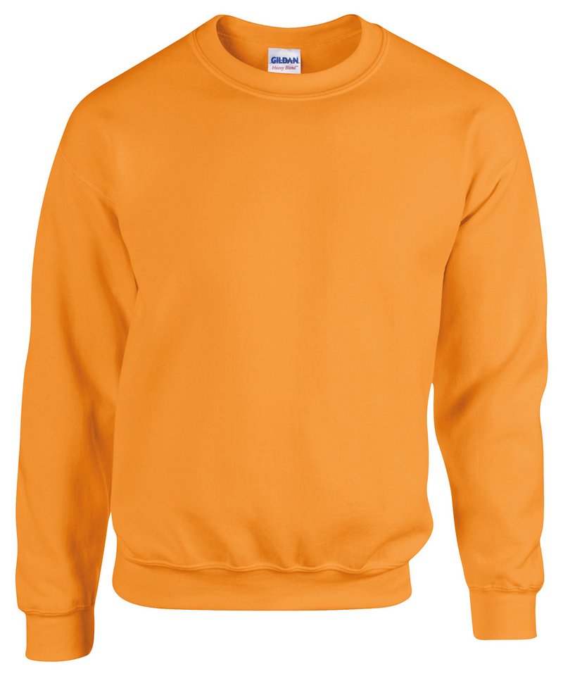 Heavy Blend adult crew neck sweatshirt | Safety Orange