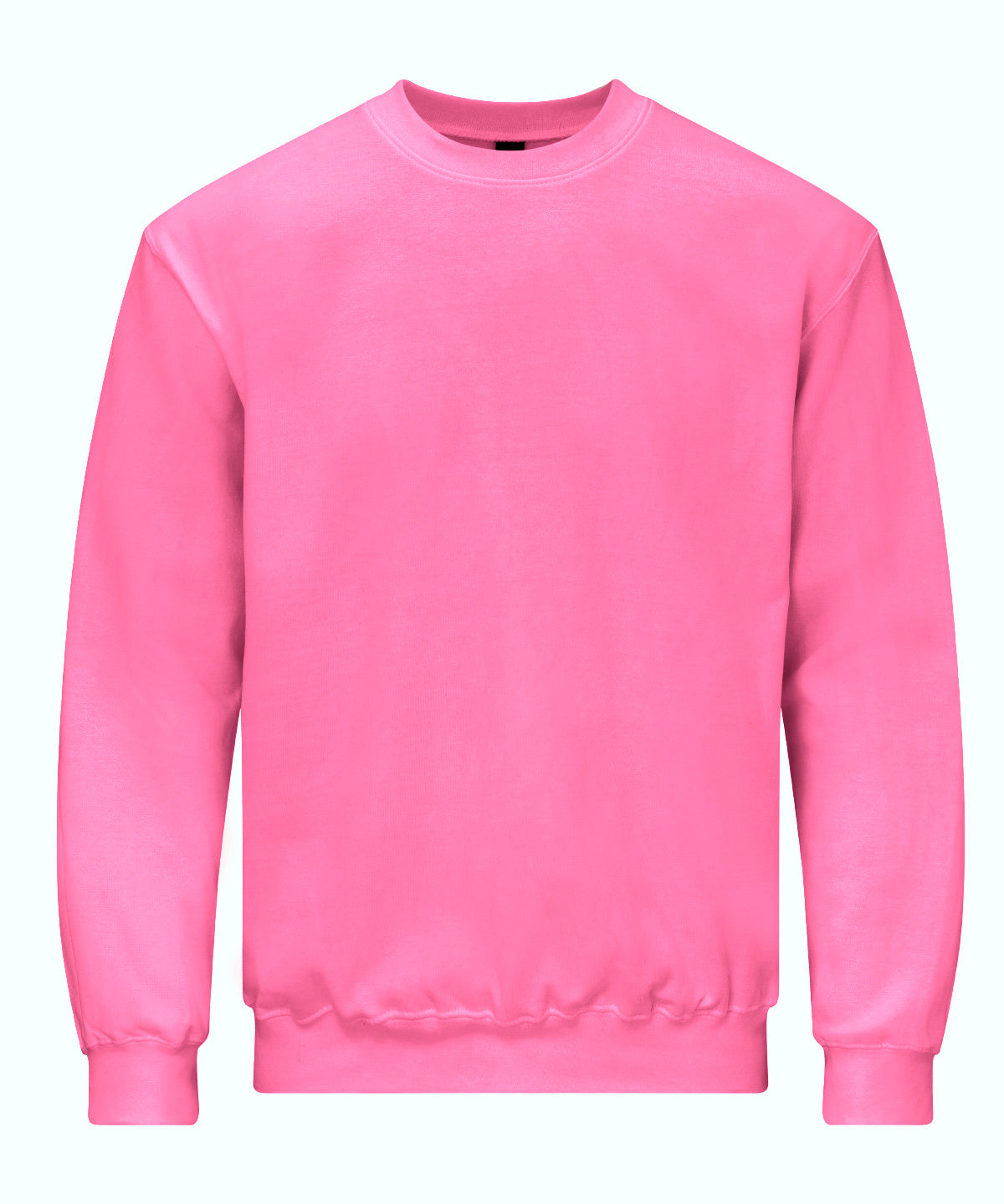 Softstyle midweight fleece adult crew neck | Pink Lemonade