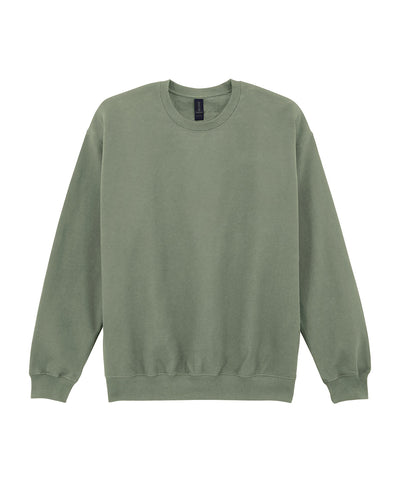 Softstyle midweight fleece adult crew neck | sage