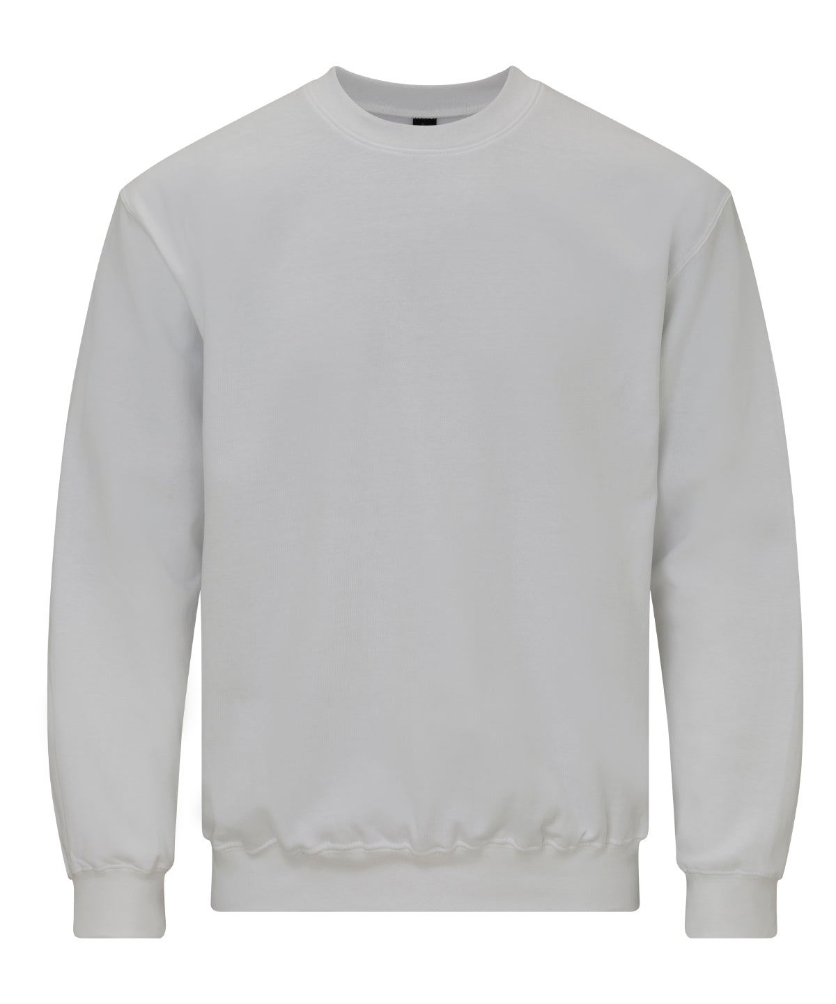 Softstyle midweight fleece adult crew neck | White