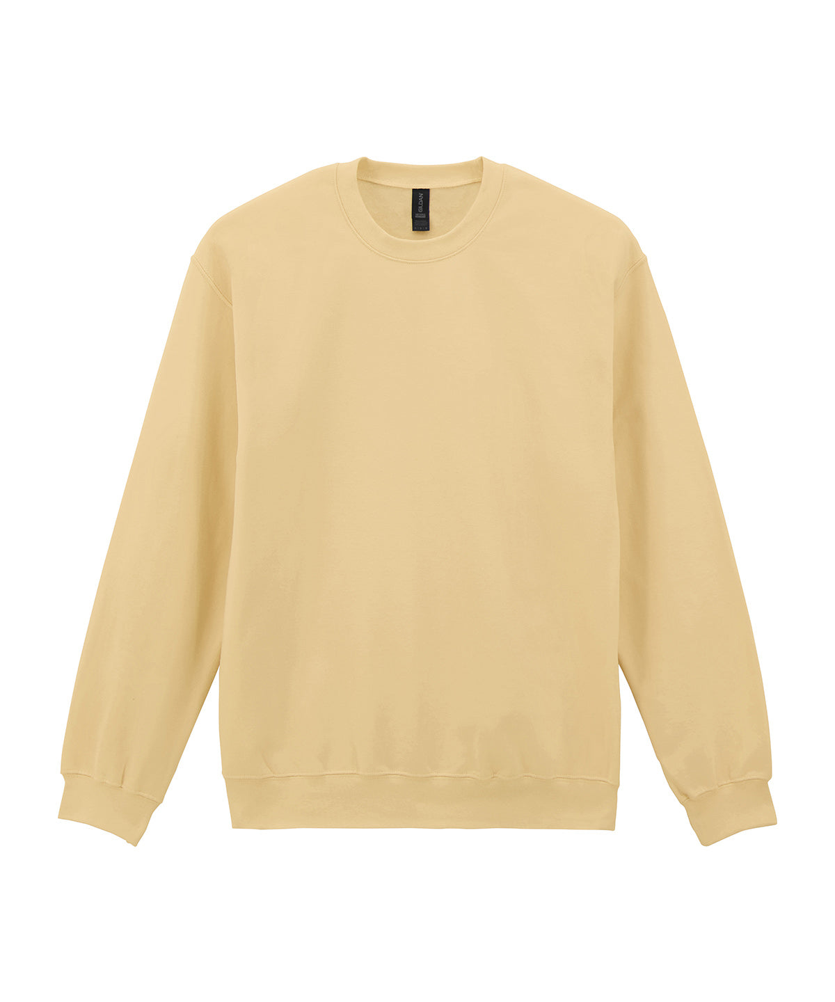 Softstyle midweight fleece adult crew neck | yellow haze