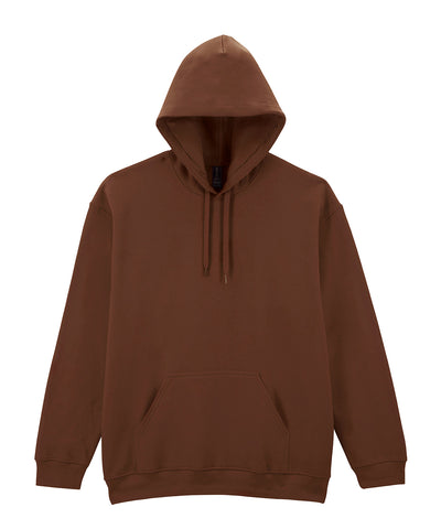 Softstyle midweight fleece adult hoodie | cocoa