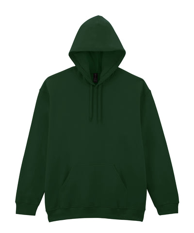 Softstyle midweight fleece adult hoodie | forest green
