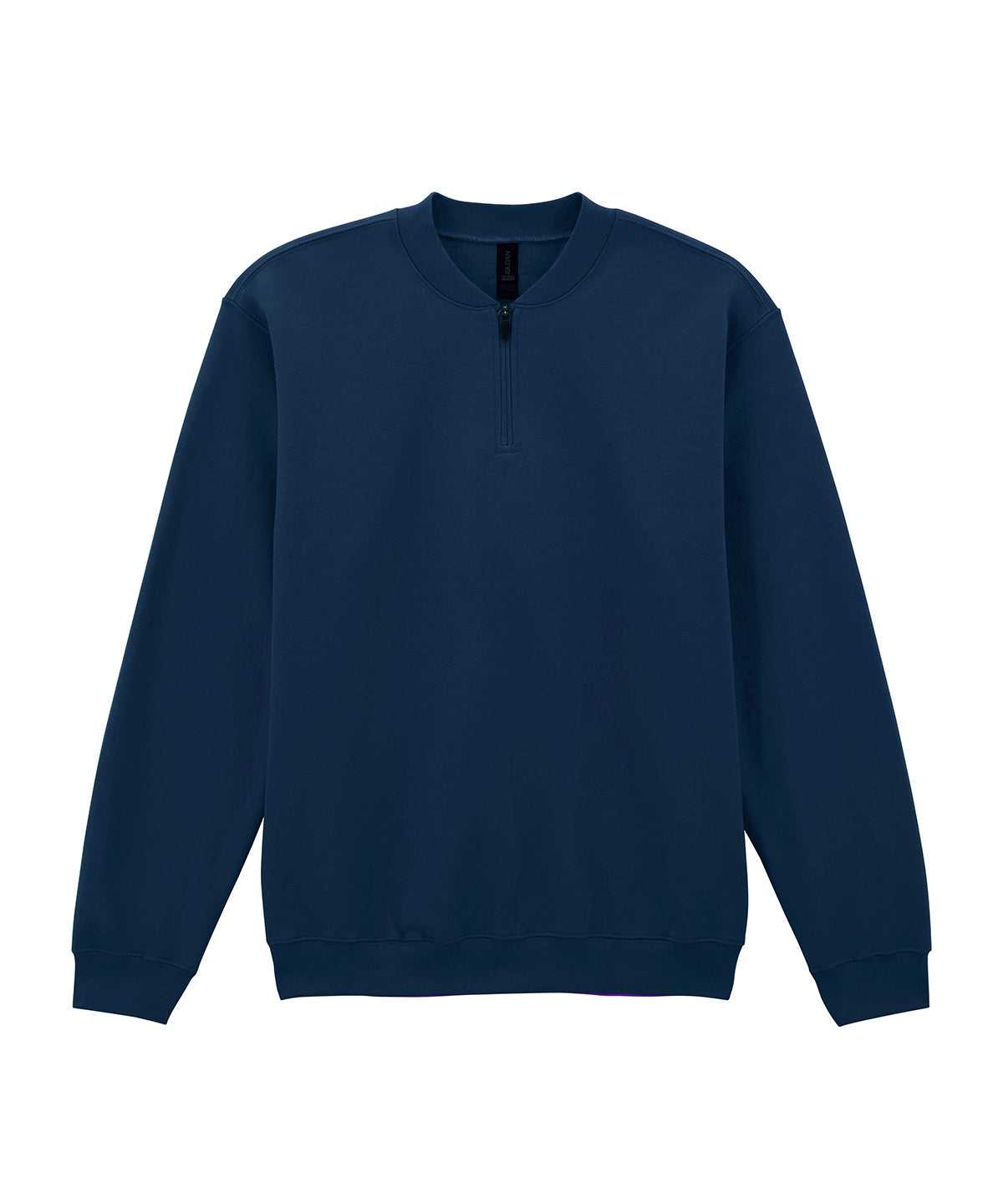 Softstyle midweight adult fleece 1/4-zip sweatshirt | navy