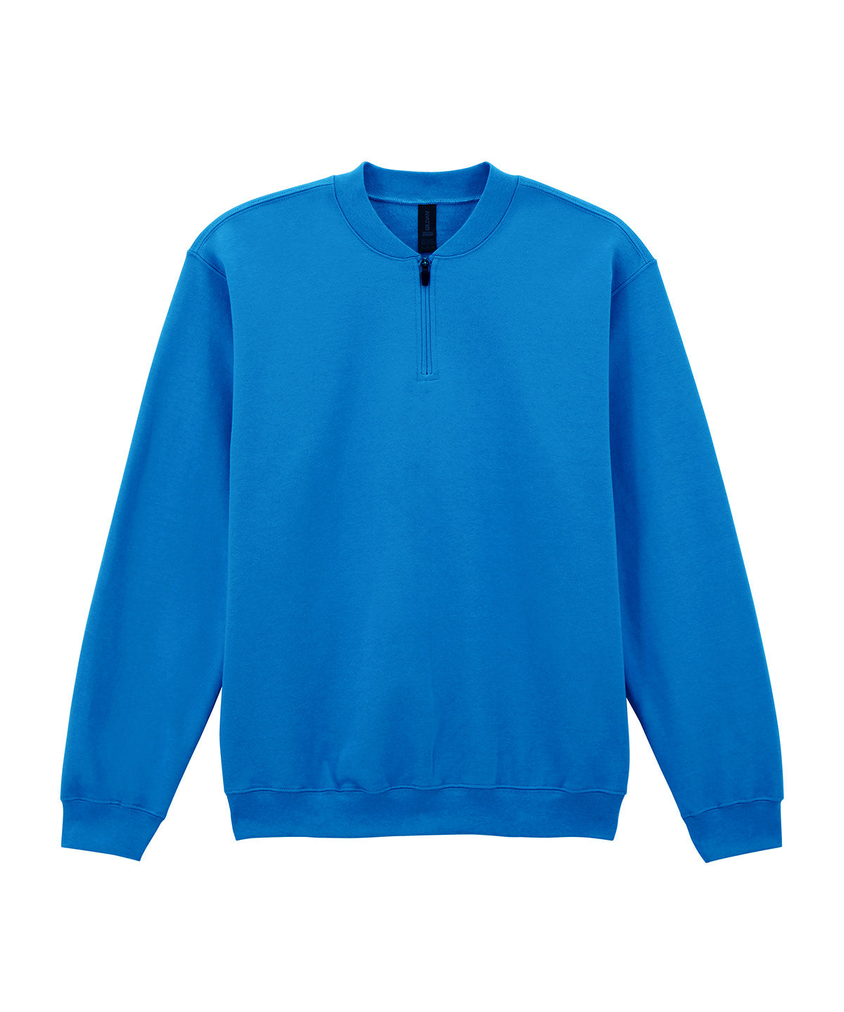 Softstyle midweight adult fleece 1/4-zip sweatshirt | royal