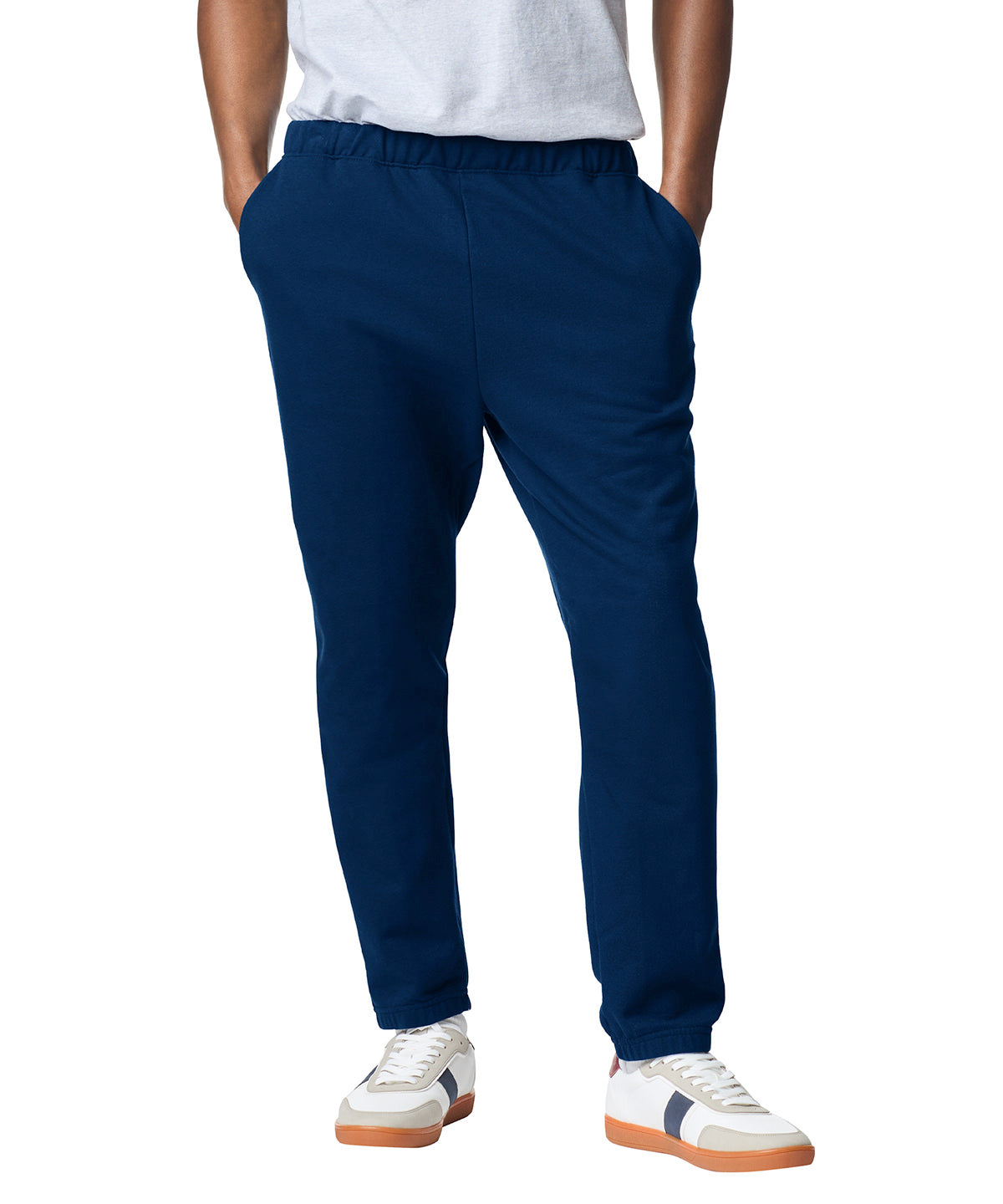 Softstyle midweight adult pocket sweatpants | stone blue