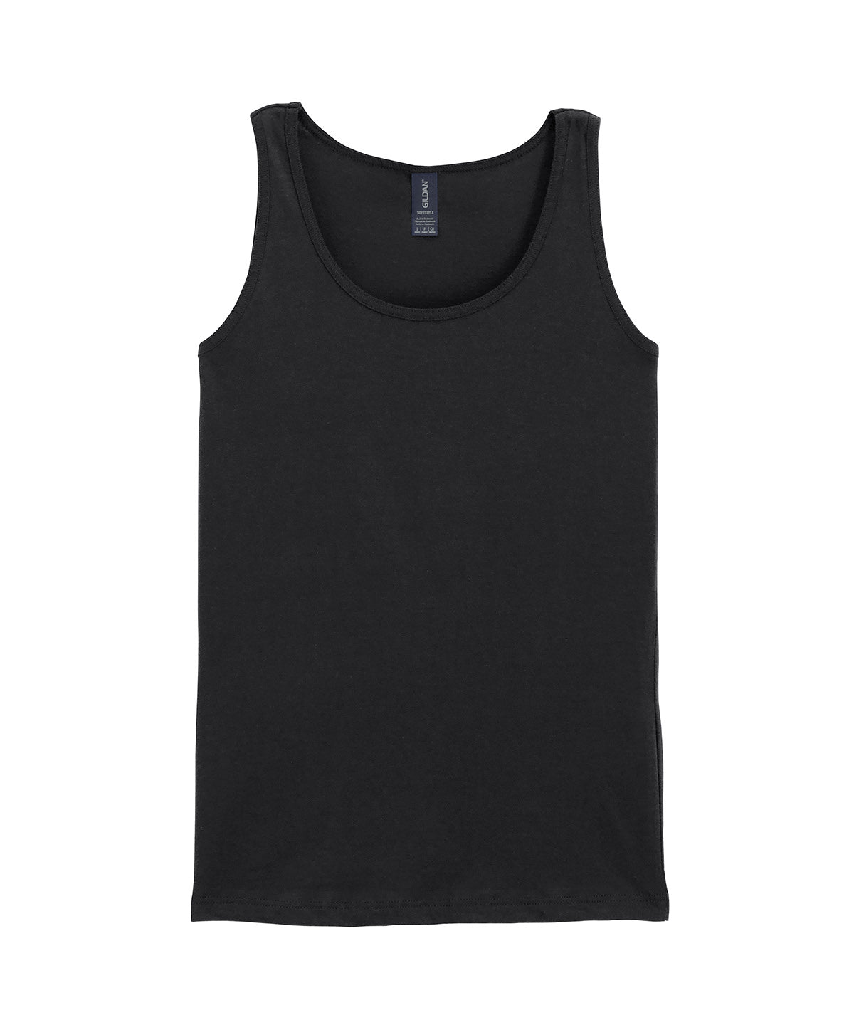 Softstyle womens tank top | black