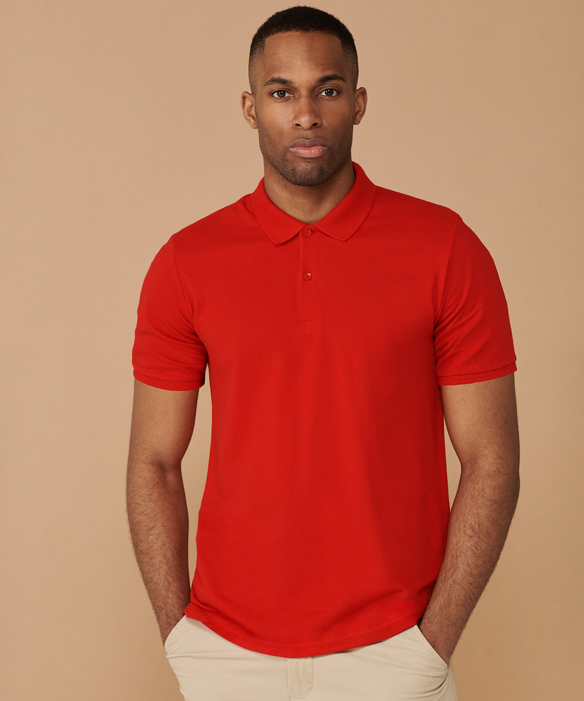 Micro-fine piqu polo shirt | Bright Jade