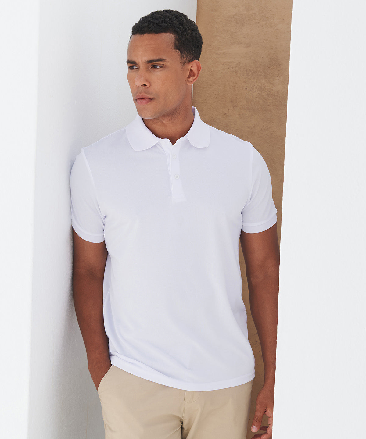 Recycled polyester polo shirt | royal