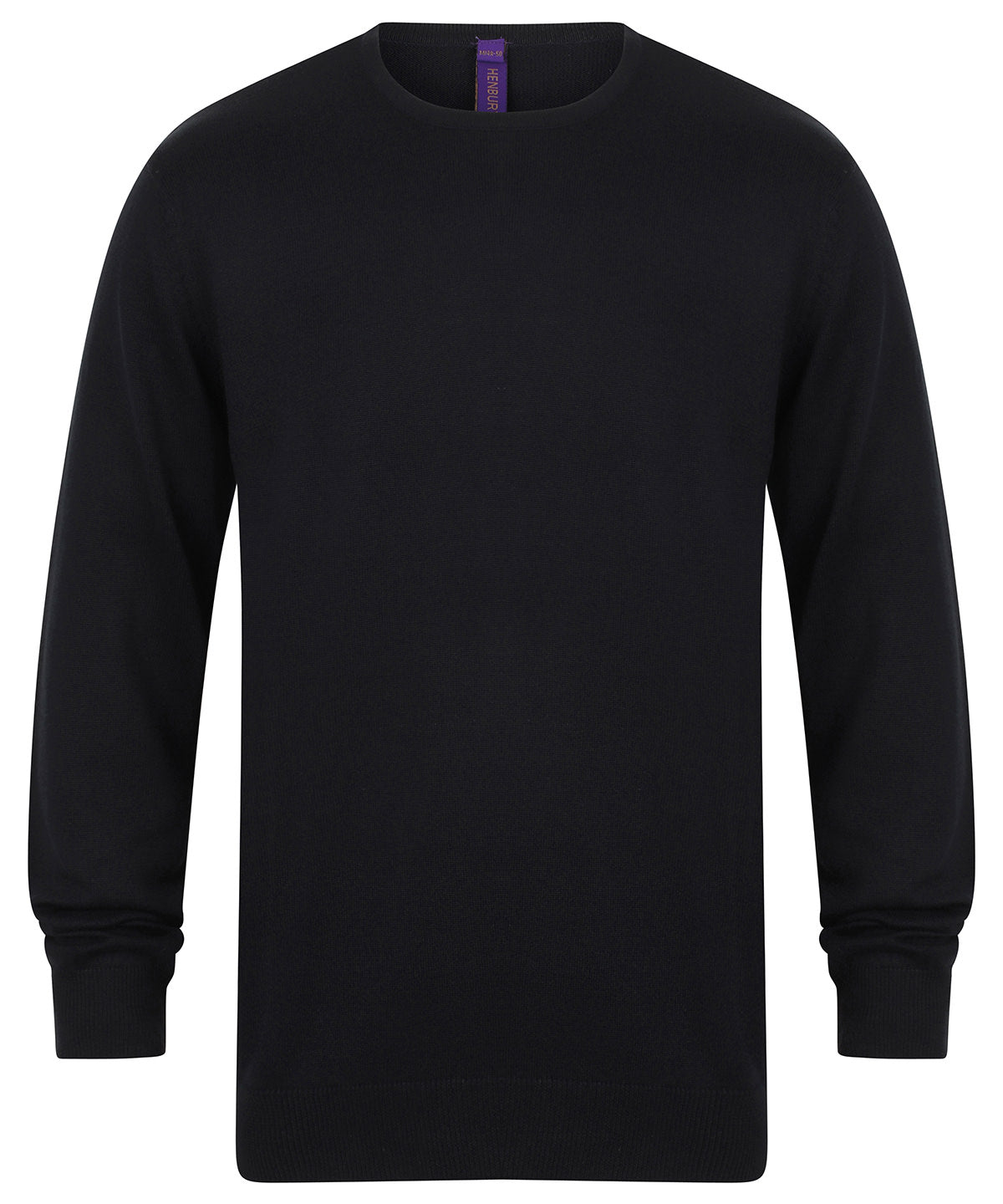 Crew neck jumper | black