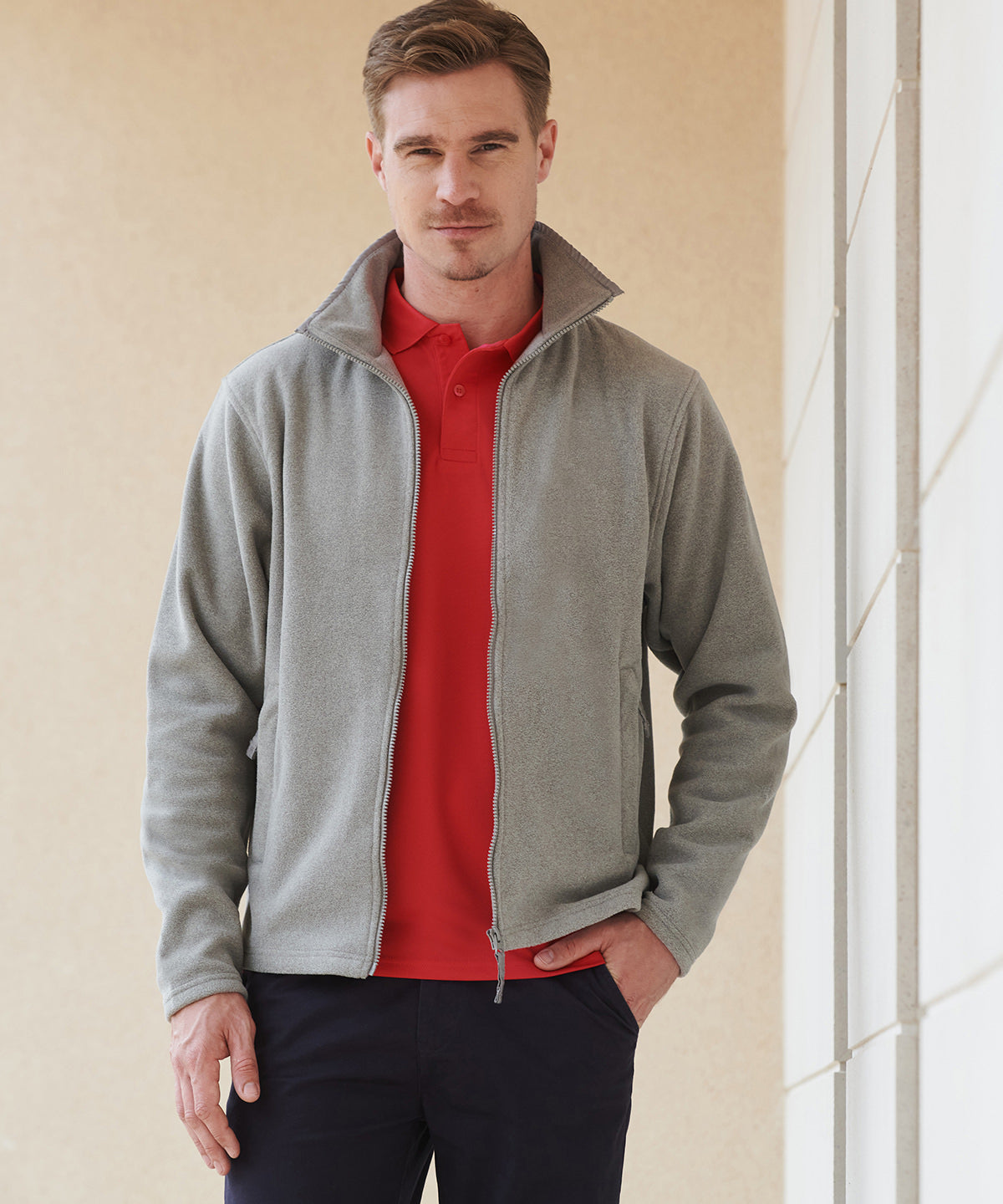 Microfleece jacket | black