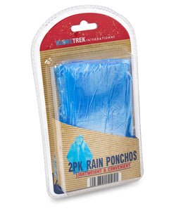 Rain ponchos (2-pack) | blue