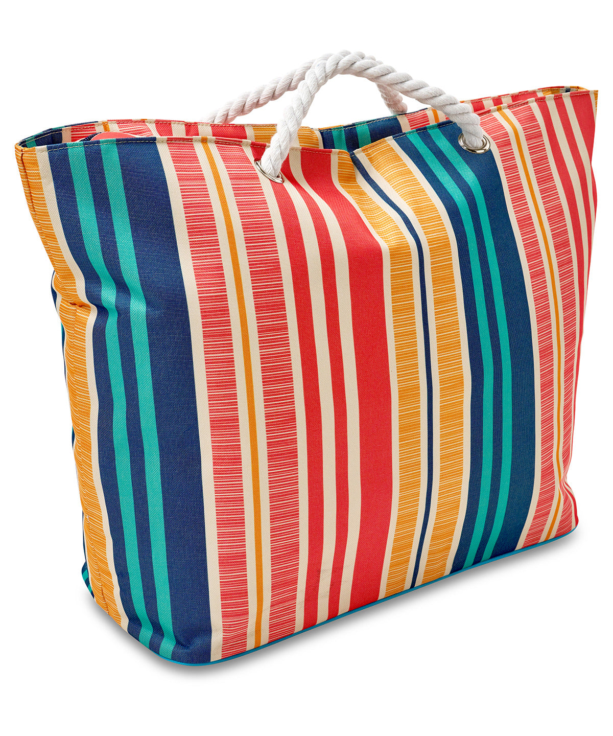 Beach cool bag | textured stripe