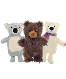 Novelty hot water bottles | koala grey