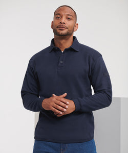 Heavy-duty collar sweatshirt | black