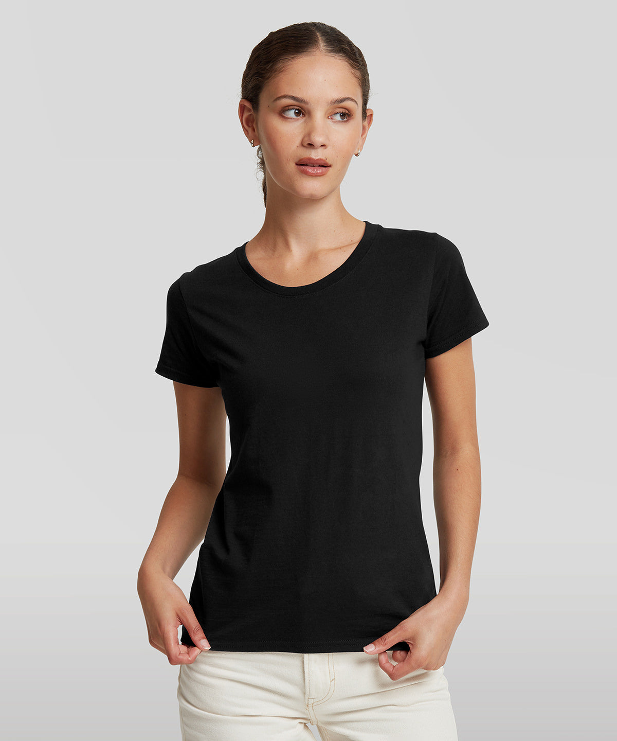 Womens authentic classic t-shirt | black