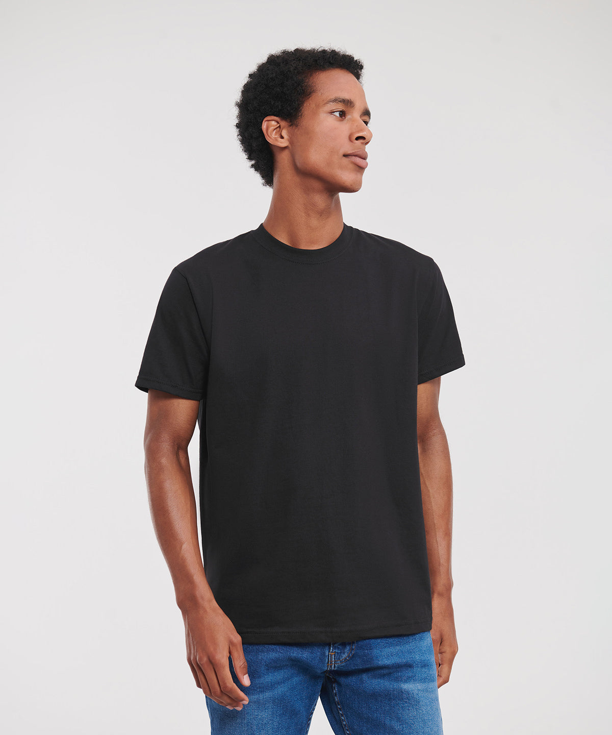 Super ringspun classic t-shirt | azure blue