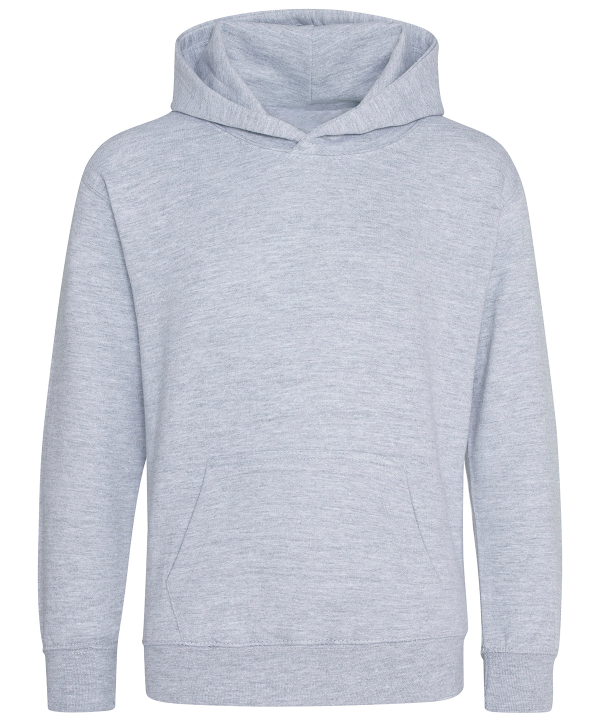 Kids organic hoodie | heather grey