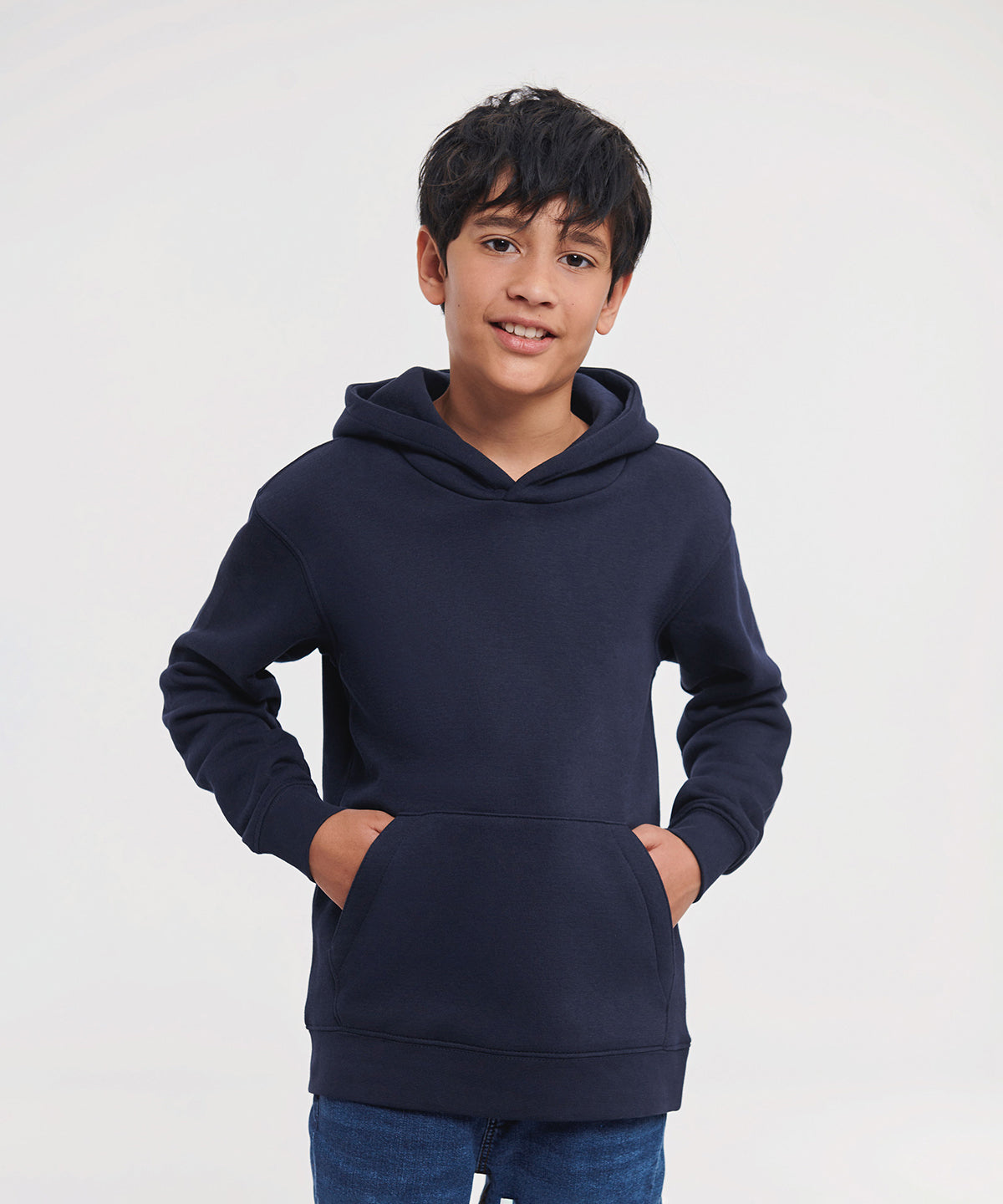 Kids authentic hooded sweatshirt | burgundy