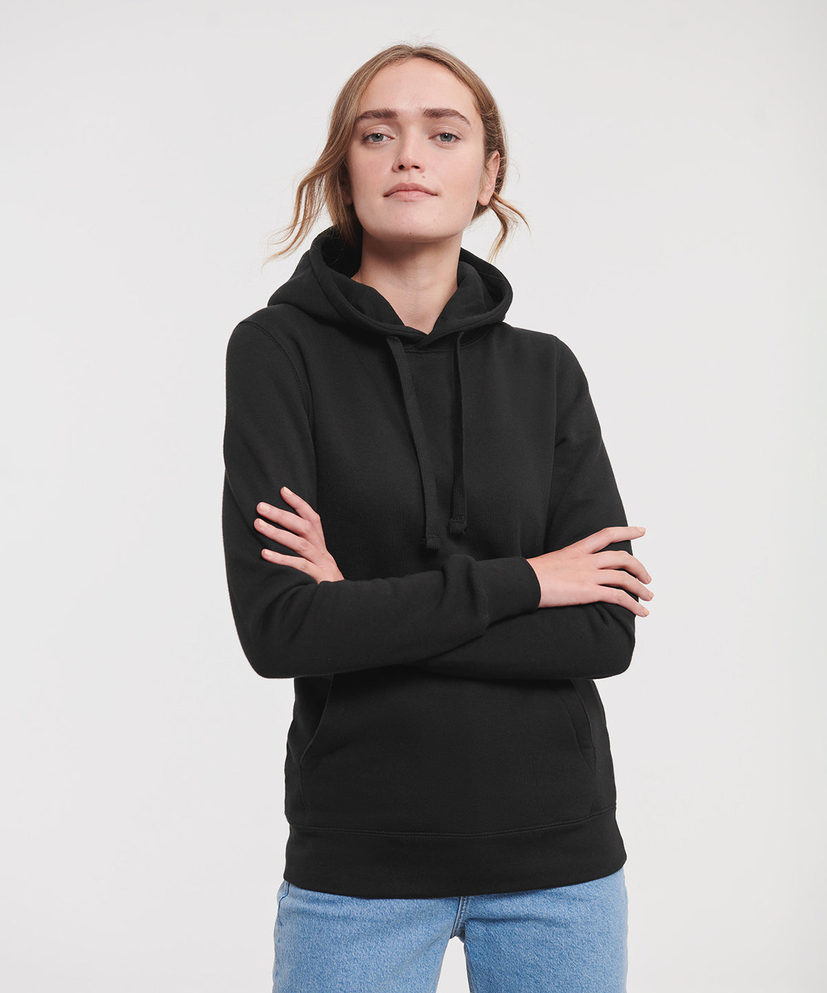 Womens authentic hooded sweatshirt | fuchsia