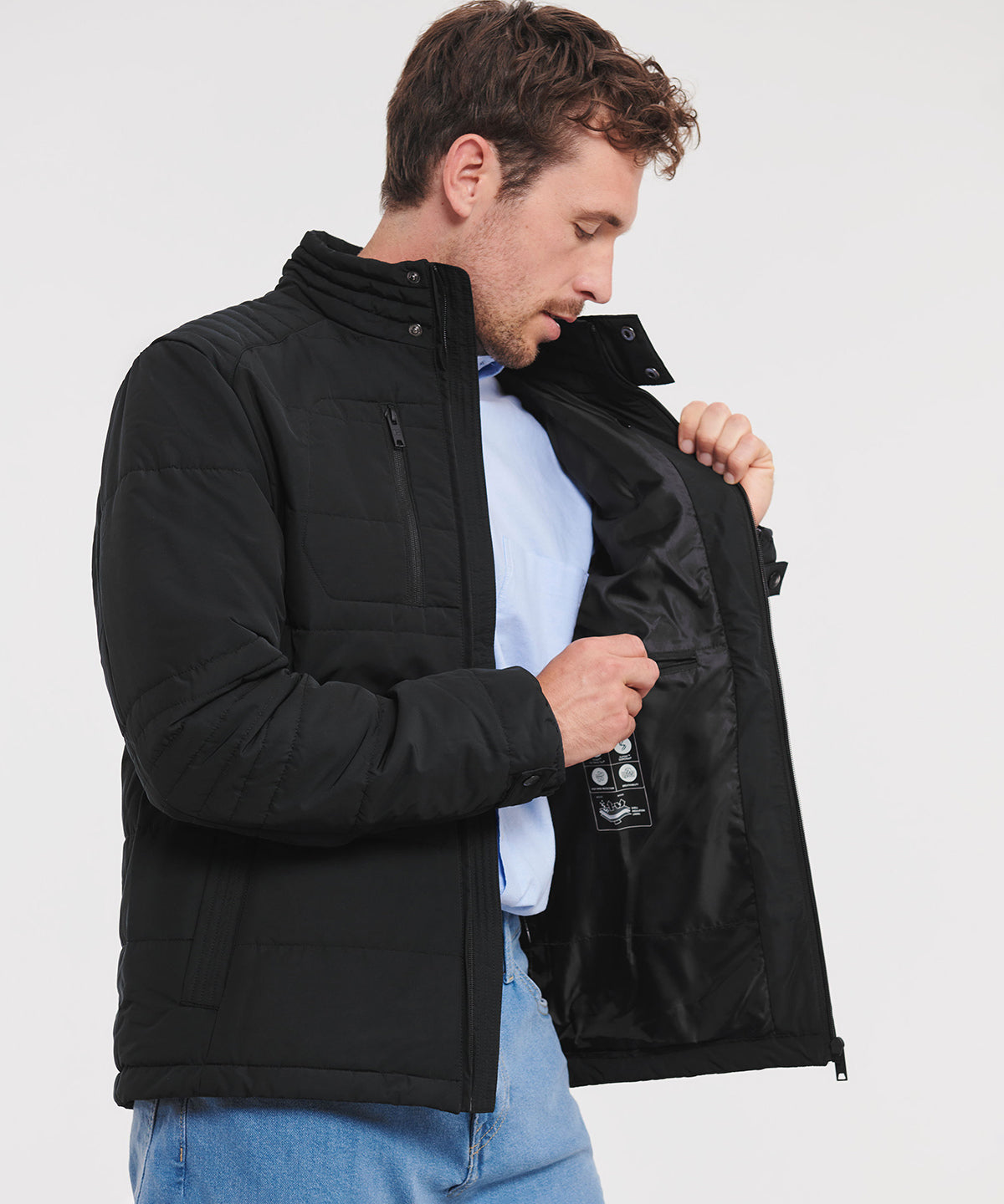 Cross jacket | Black