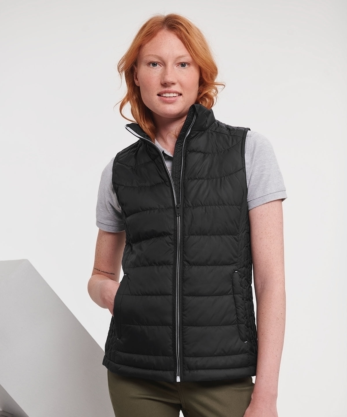 Womens Nano bodywarmer | Dark Olive