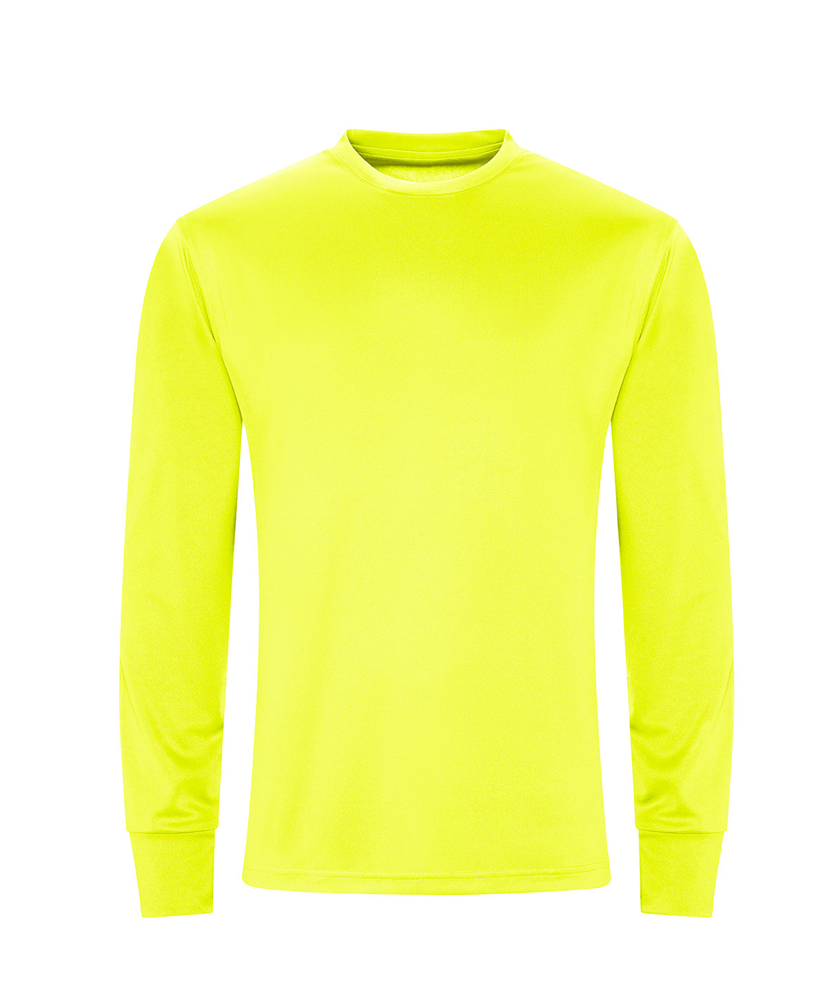 Long sleeve active T | electric yellow