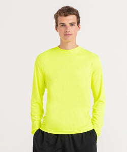Long sleeve active T | jet black