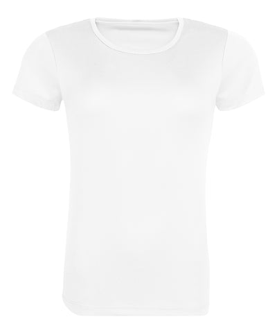 Womens recycled cool T | arctic white