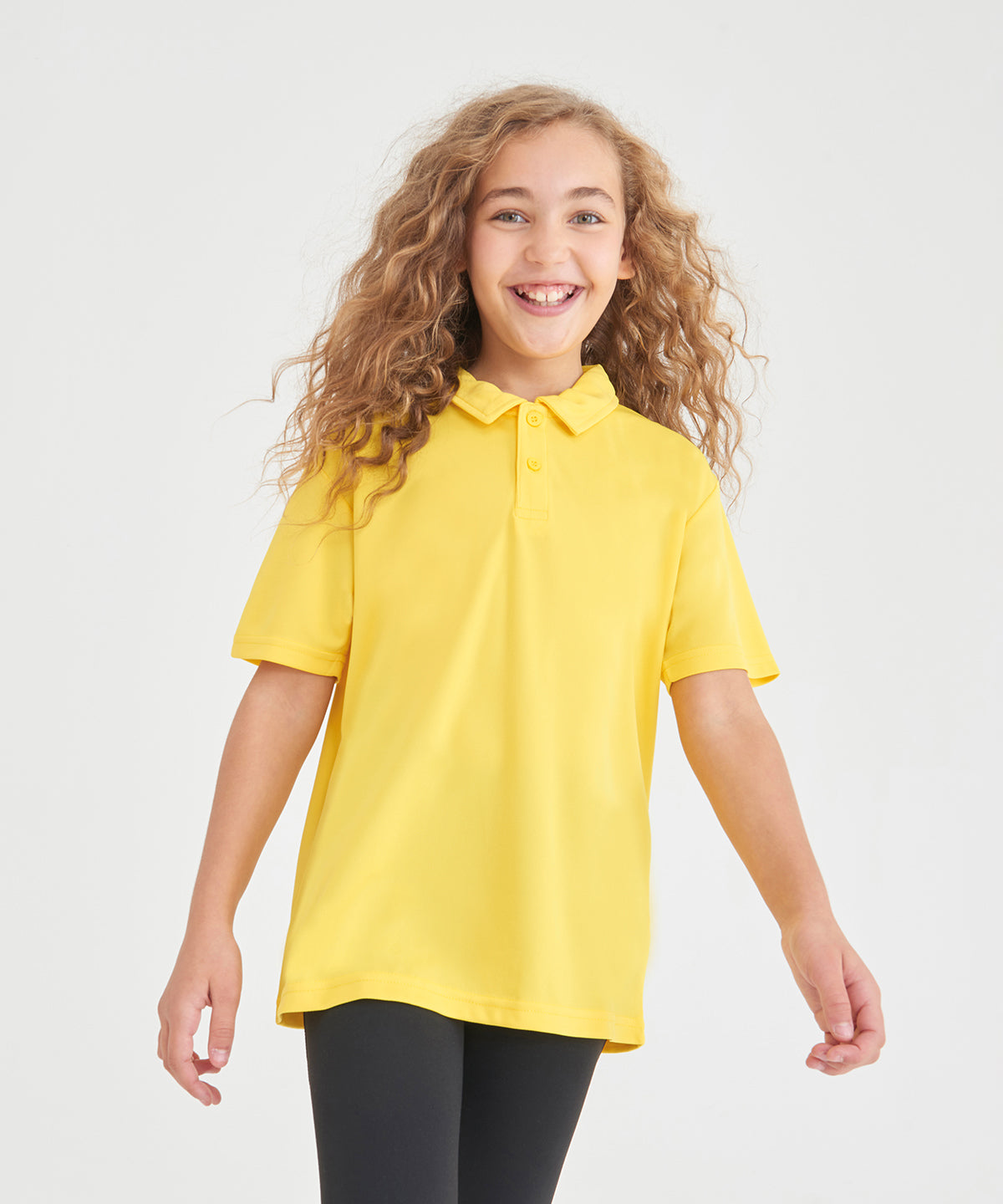 Kids cool polo | jet black