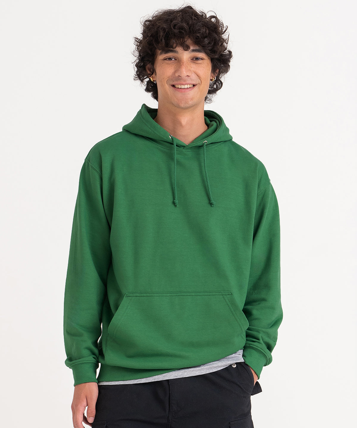 College hoodie | turquoise surf