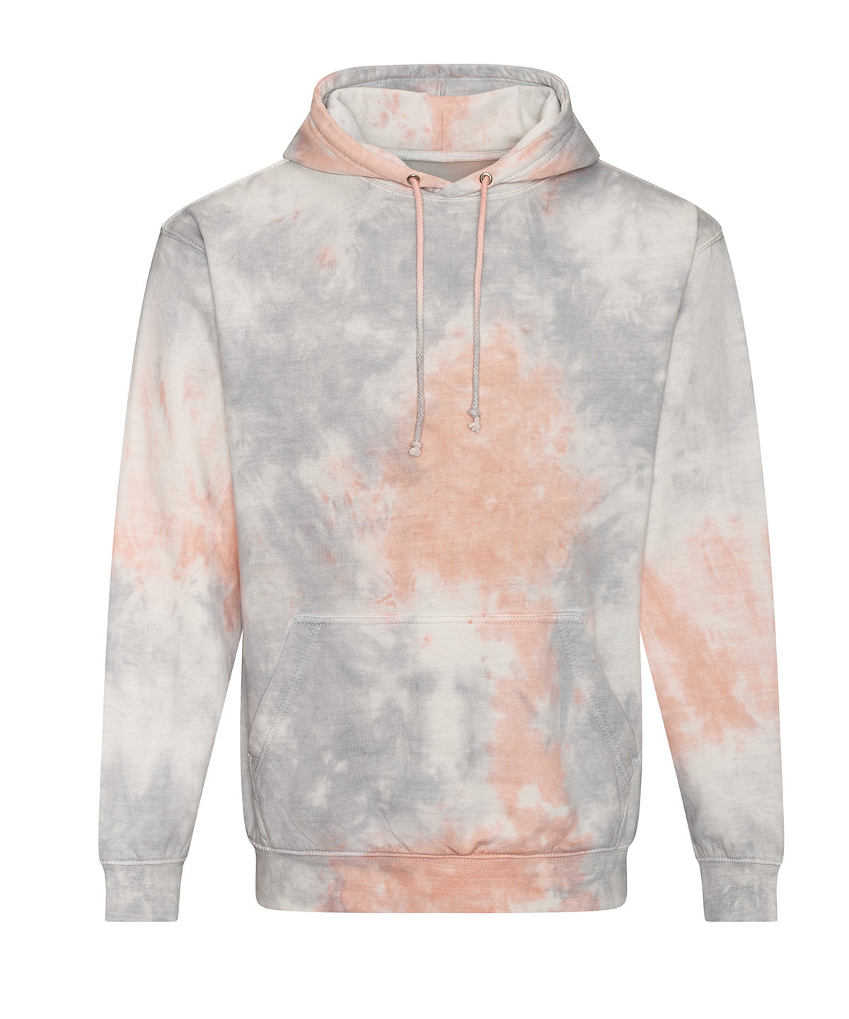 Tie dye hoodie | Grey Pink Marble