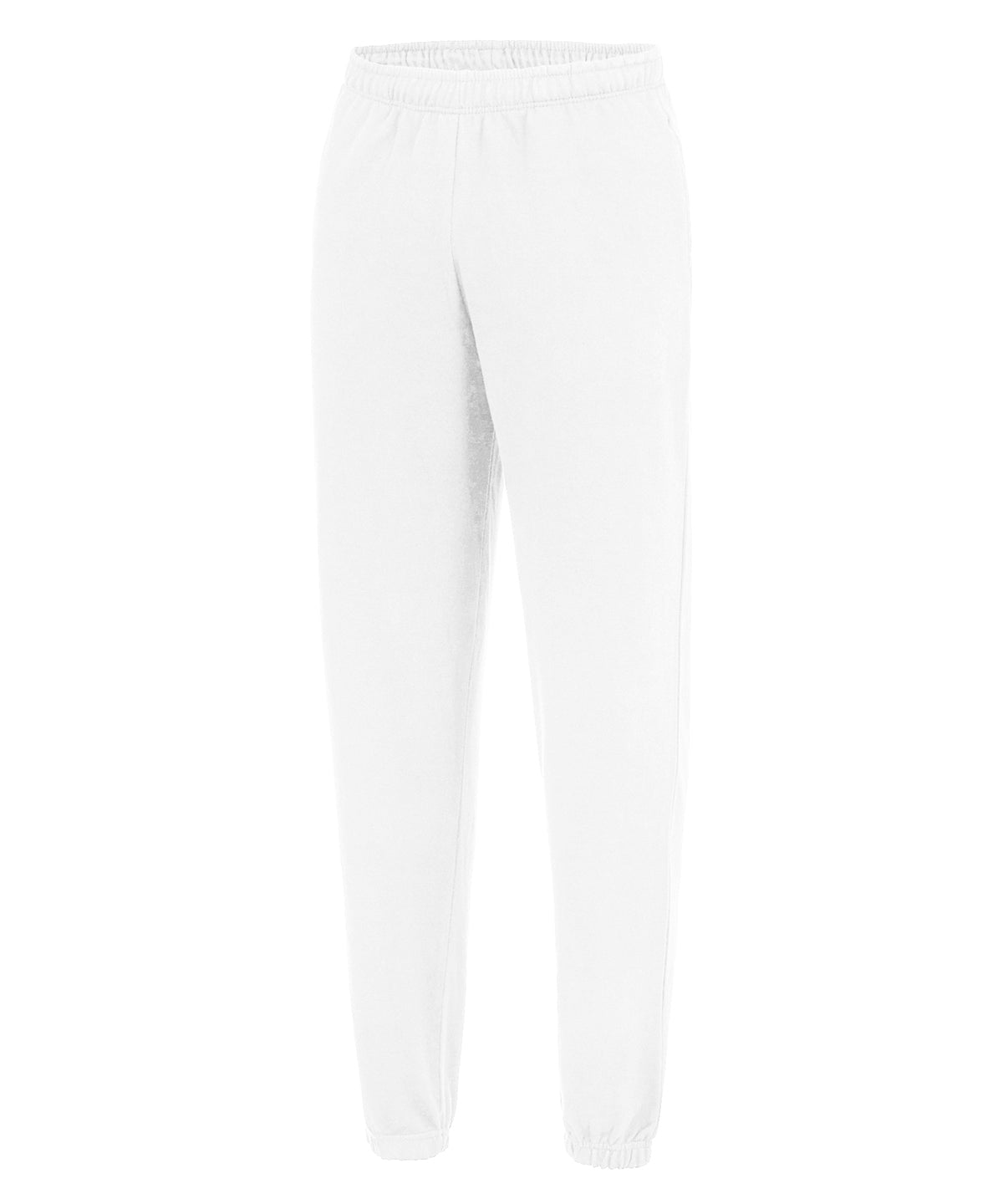 College cuffed sweatpants | arctic white