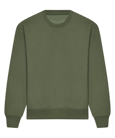 Heavyweight signature sweatshirt | earthy green