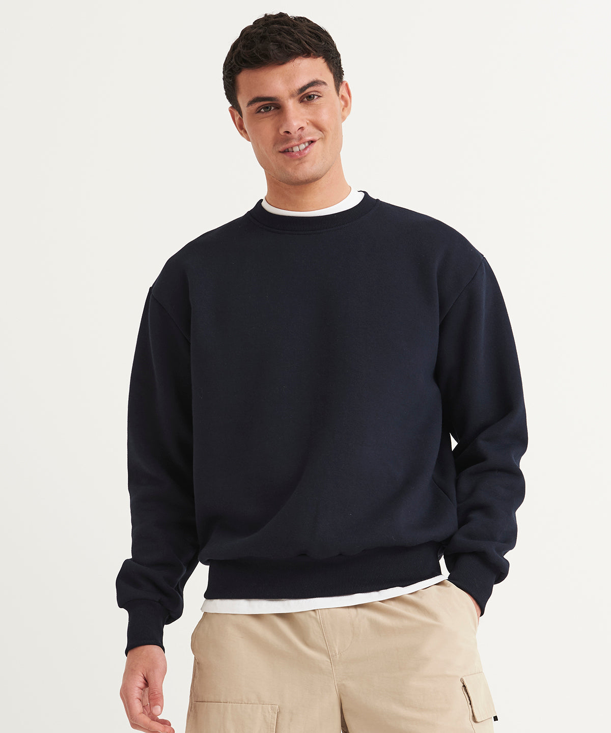 Heavyweight signature sweatshirt | deep black