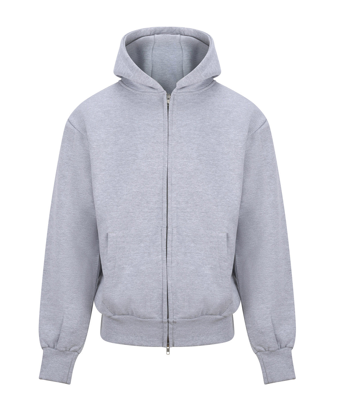 Signature heavyweight zoodie | heather grey