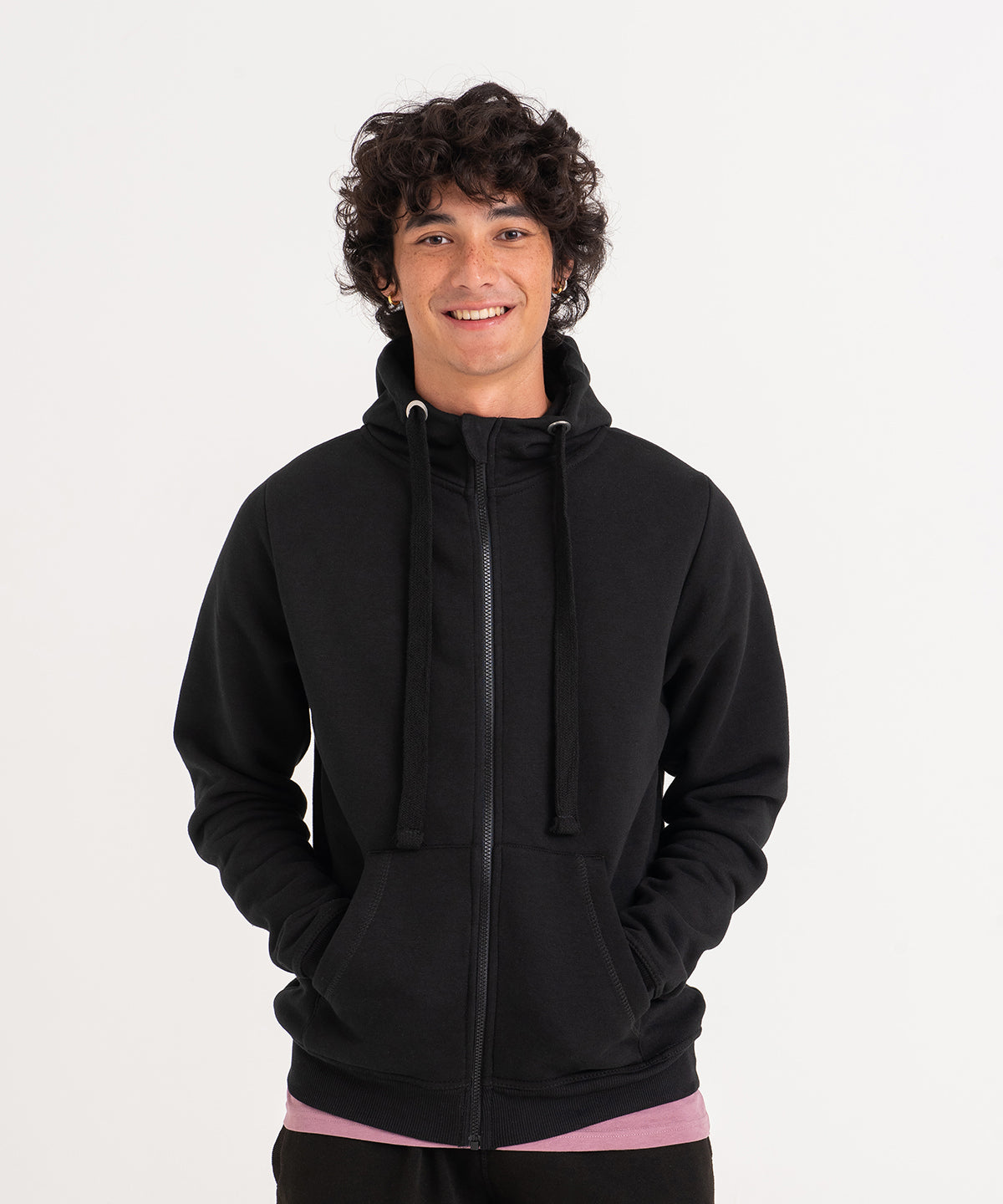 Heavyweight zoodie | jet black