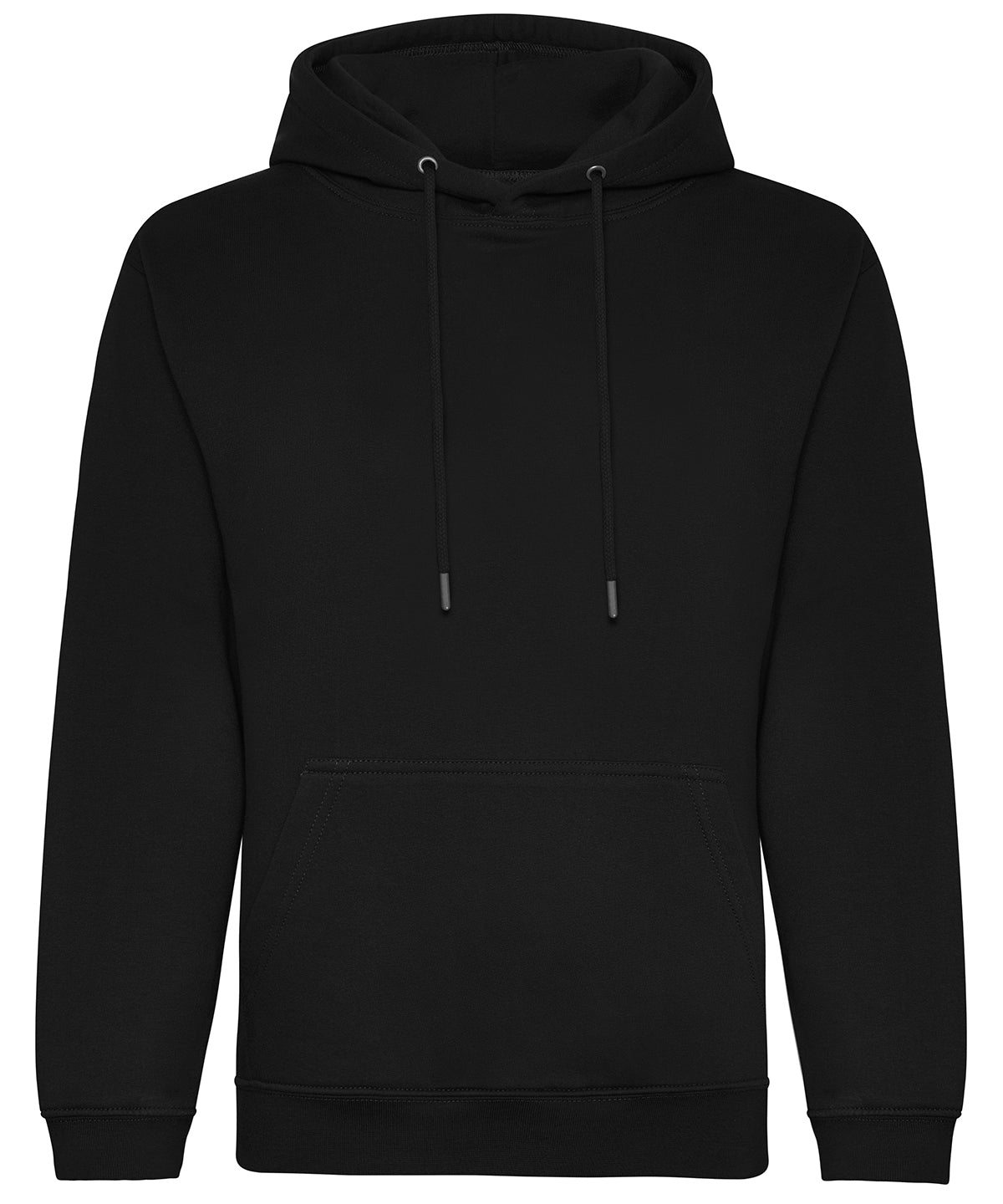 Organic hoodie | deep black