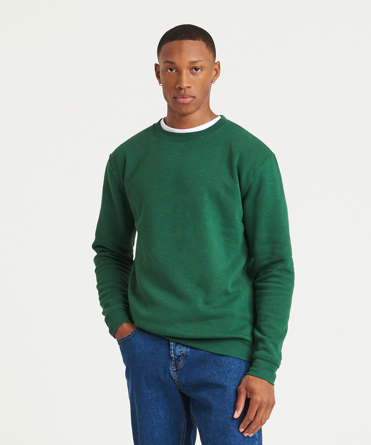 Organic sweatshirt | burgundy