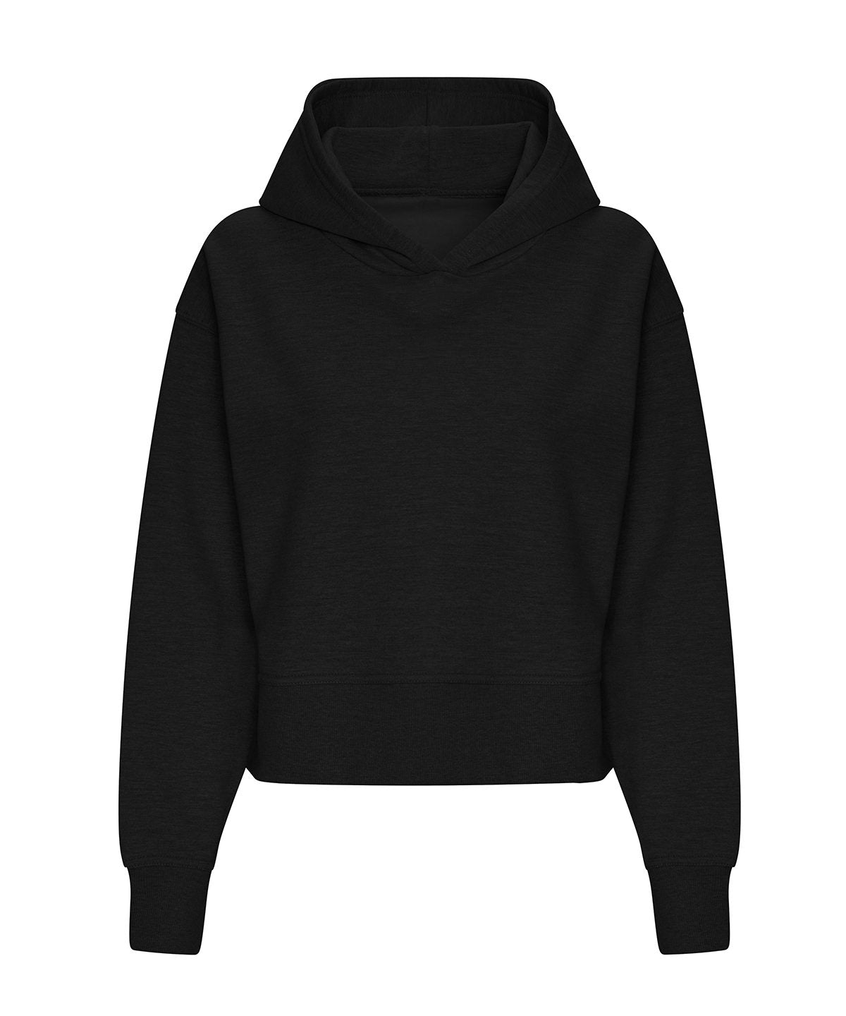 Womens relaxed hoodie | Deep Black