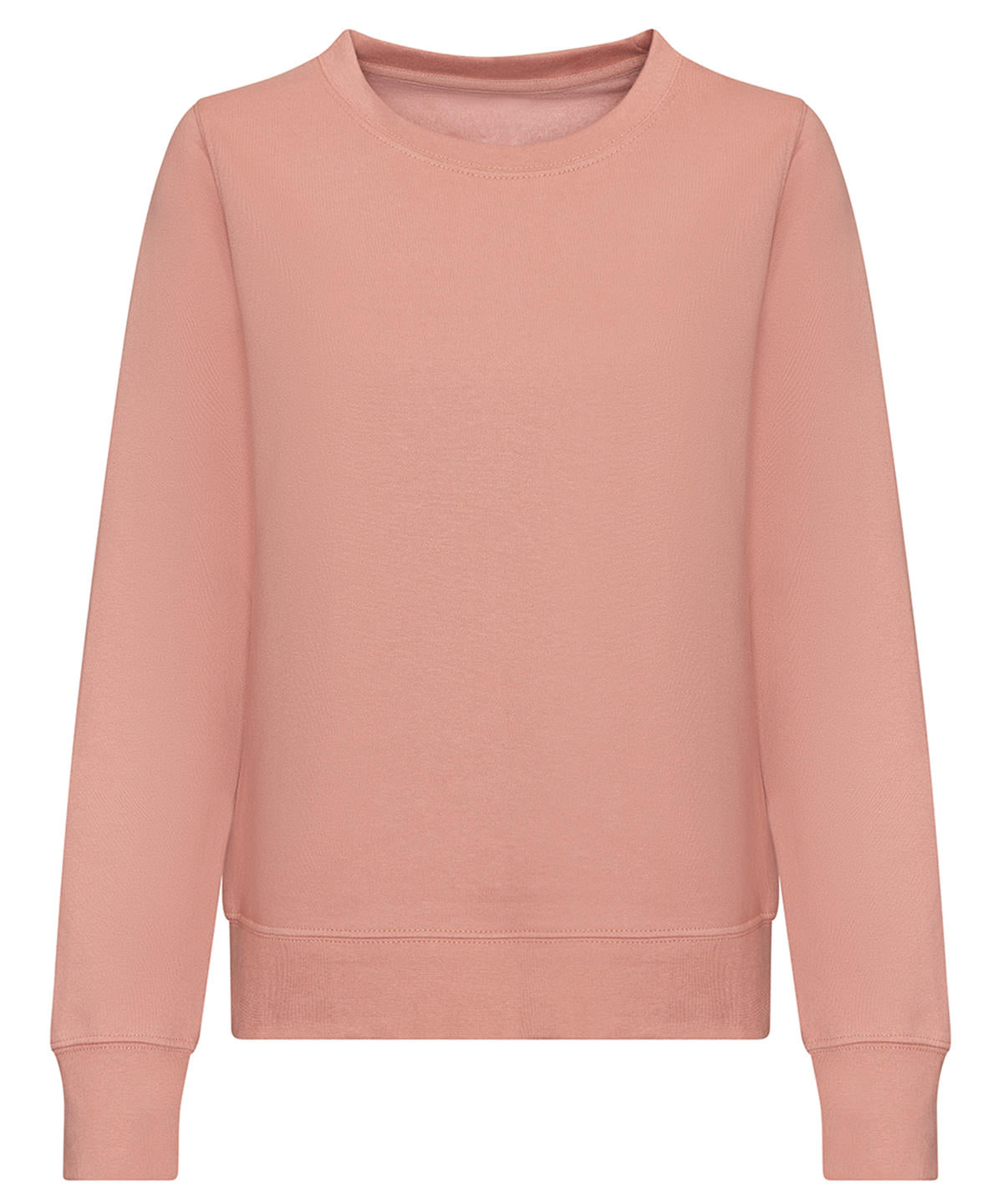 Womens AWDis sweat | dusty pink