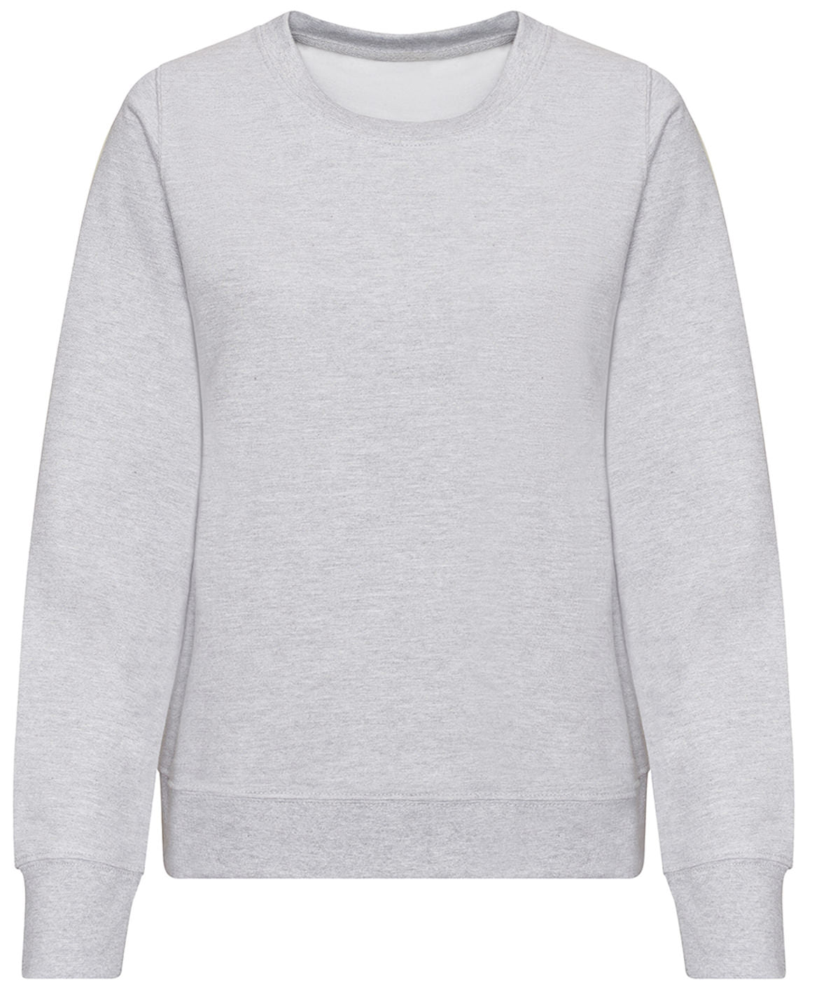 Womens AWDis sweat | heather grey