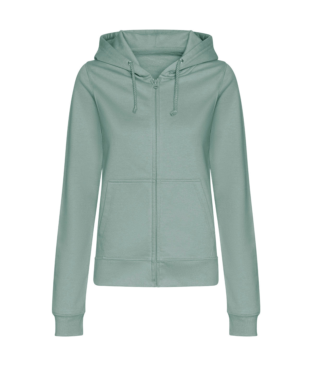 Womens college zoodie | dusty green