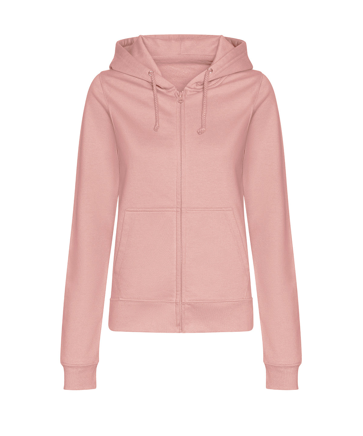Womens college zoodie | dusty pink