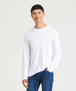 Triblend T long sleeve | solid black